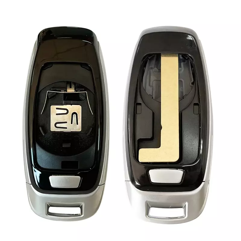 XNRKEY 3 Taste Verbesserte Geändert Smart Keyless Remote Key Shell Fall Fob für Audi A1 A4 A6 A8 Q2 Q3 q5 Q7 R3 RS3 RS5 S1 TT