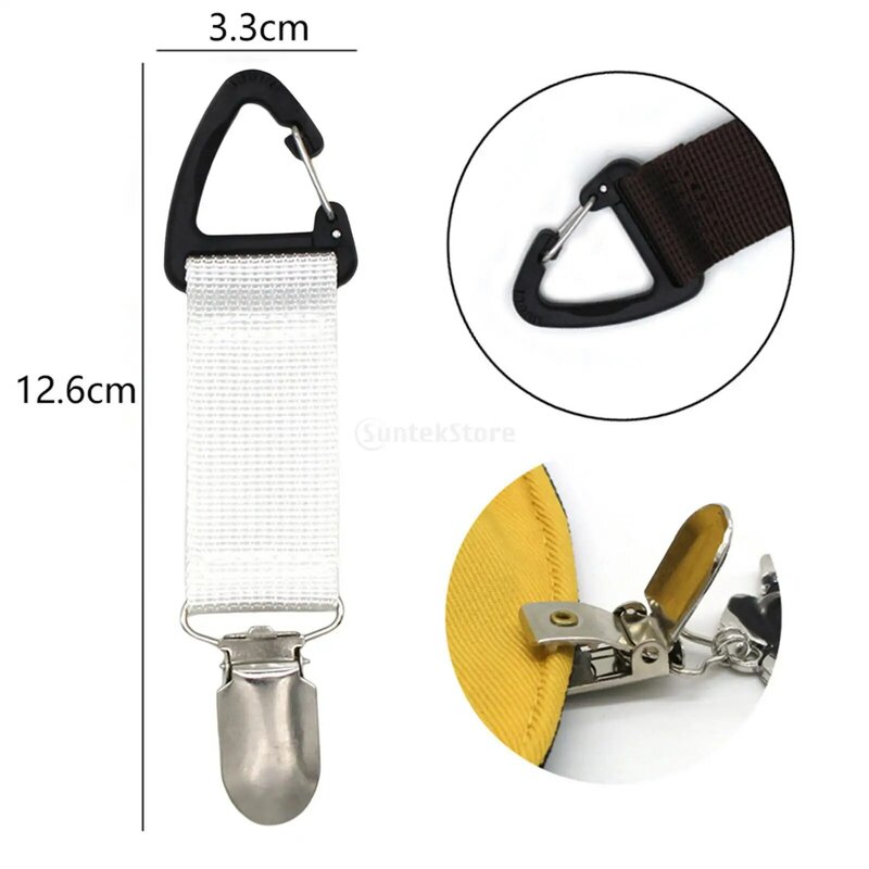 Hat Clip for Traveling Hanging on Bag Handbag Backpack Luggage for Kids Adults Outdoor Travel Beach Accessories