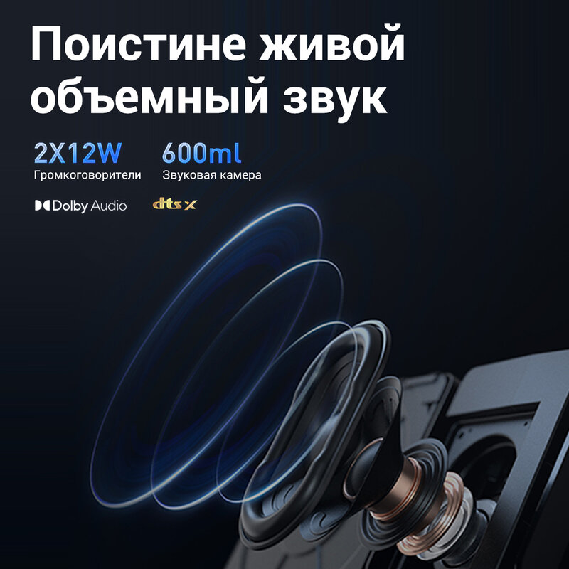 Dangbei Marspro2 il primo proiettore laser Google TV 4K al mondo con licenza Netflix, 2450 ISO ANSI lumen, DLP, supporto russo