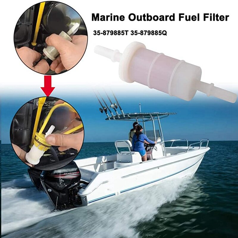 Fuel Filter For Mercury Verado Mercruiser Quicksilver Outboard Motor 35-879885Q 35879885Q 35-879885T