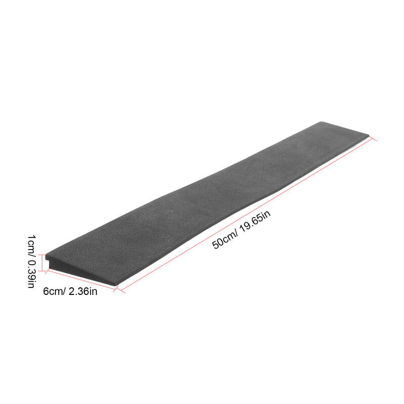 Rubber Threshold Ramp Robot Vacuum Cleaner Rise Plastic PVC Road Slope Ramp Pad Portable Carsssss Step Uphill Triangle Mat