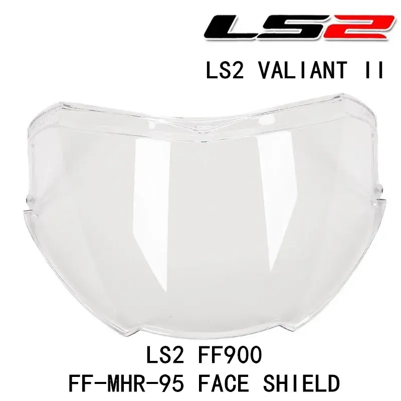 โล่ FF-MHR-95สำหรับหมวกกันน็อค LS2 valiant II LS2ของแท้อะไหล่โล่ใบหน้าสำหรับ LS2 FF900หมวกกันน็อค