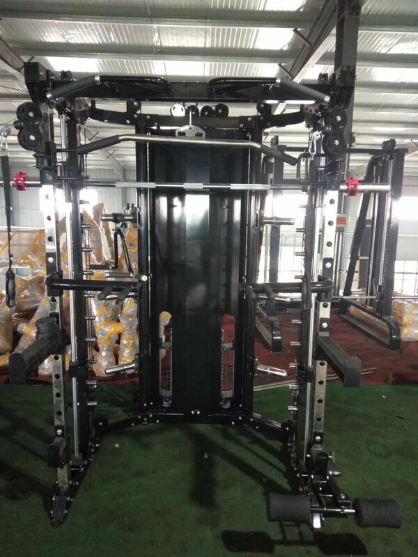 Best Price Jammer Arm Multi-functional Gym Equipment Trainer Smith Machine With Weight Stack
