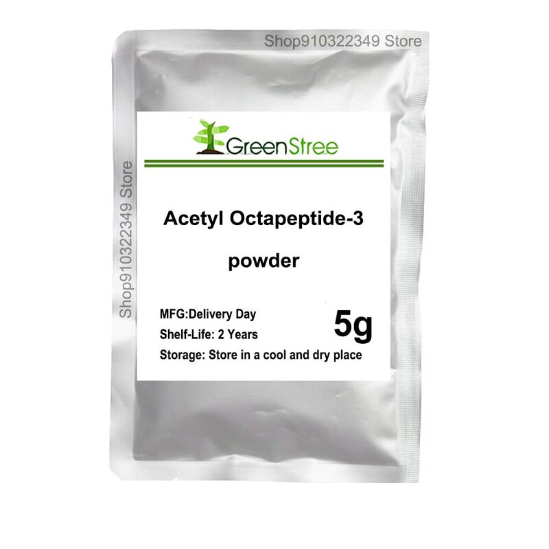 Cosmetische Grondstof Acetaat Octapeptide-3 Poeder Cosmetische Kwaliteit