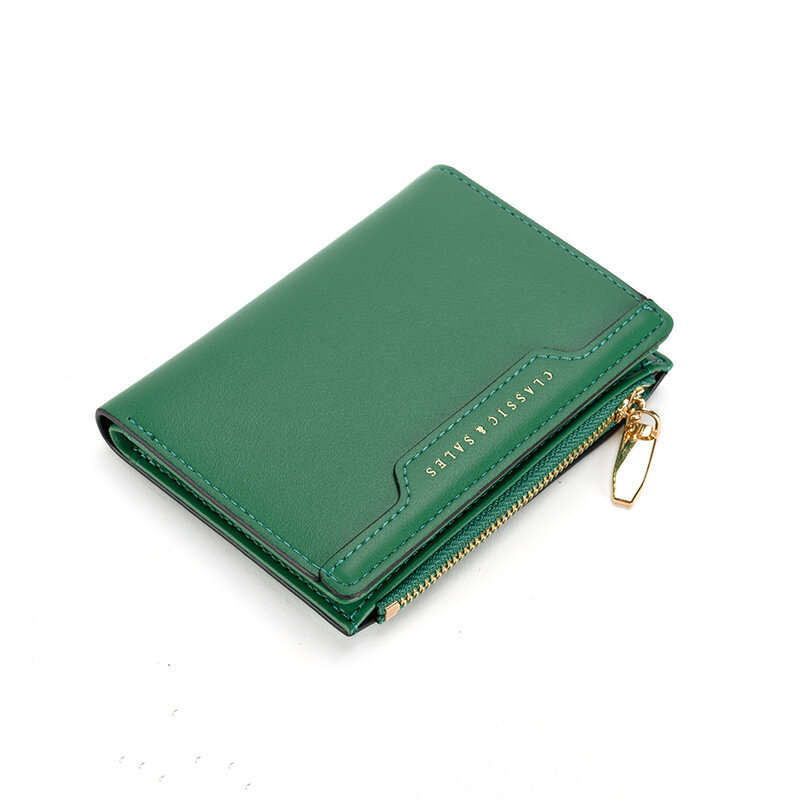 Mini PU Leather ID Card Holder Coin Purse for Women Business Card Cover Bank Credit Card Box Slot Slim Card Case Wallet