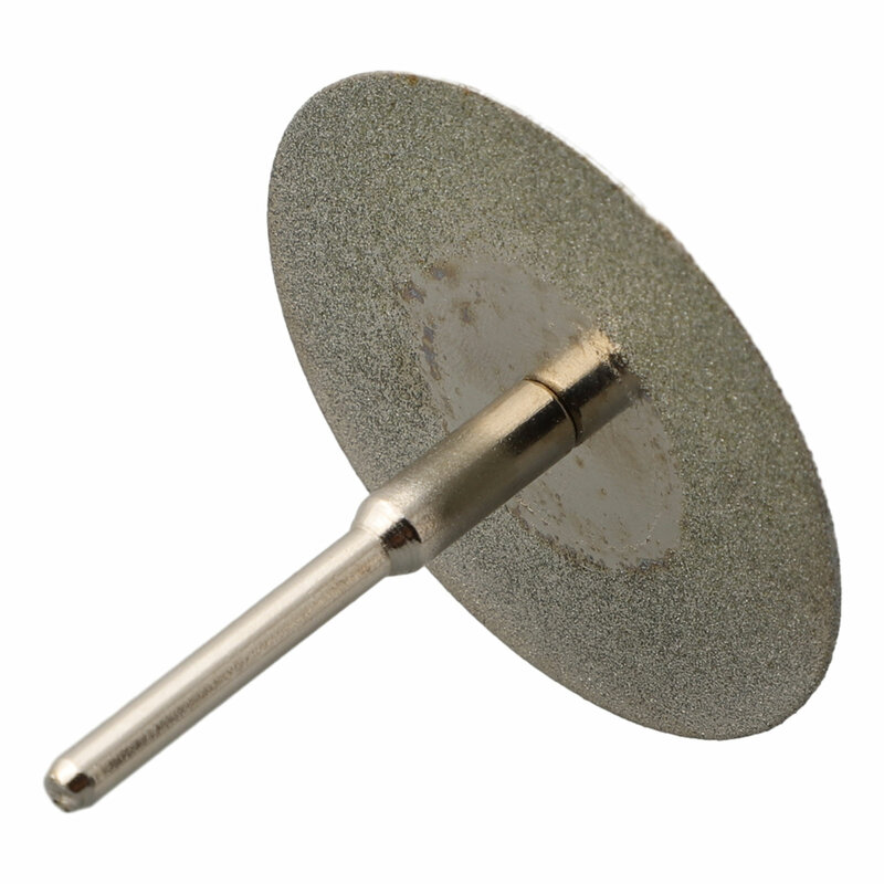 Accessori per dischi abrasivi con lama per disco da taglio 2 pezzi 40/50/60mm Set di diamanti argento pratico di ricambio durevole