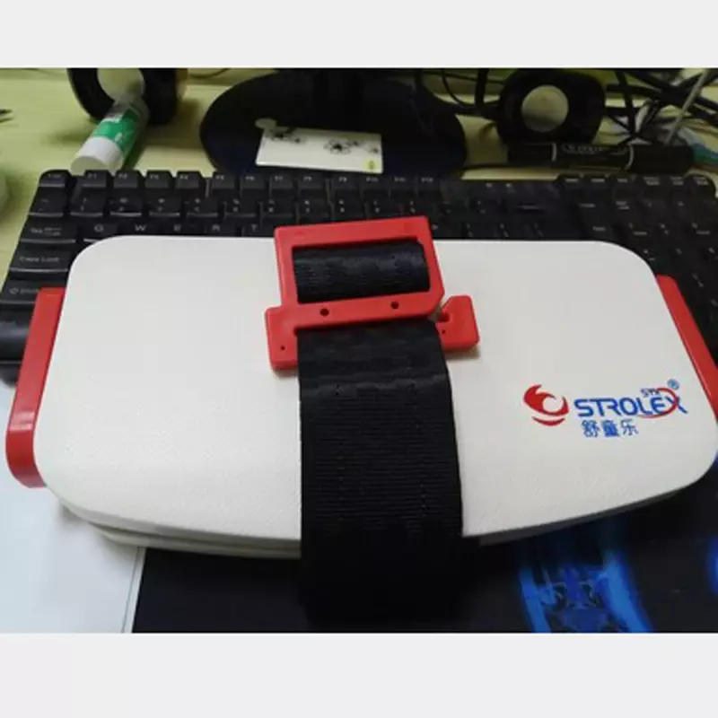 Strolex The Grab and Go Booster Mini Ifold seggiolino di sicurezza per auto portatile seggiolino per auto per bambini tasca da viaggio imbracatura di sicurezza