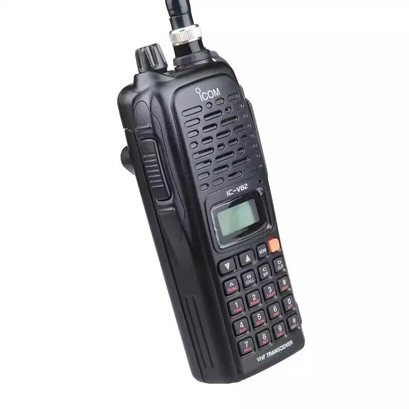ตัวรับส่งสัญญาณ VHF IC-V82 ICOM เครื่องรับส่งวิทยุมือถือแบบพกพาวิทยุ VHF