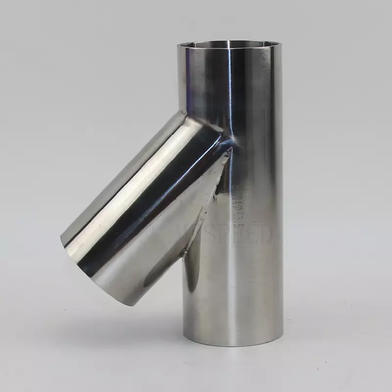 Tube biseauté en acier inoxydable 304, 45 degrés, OD 19mm-102mm, 1.5mm, épaisseur 2 mm