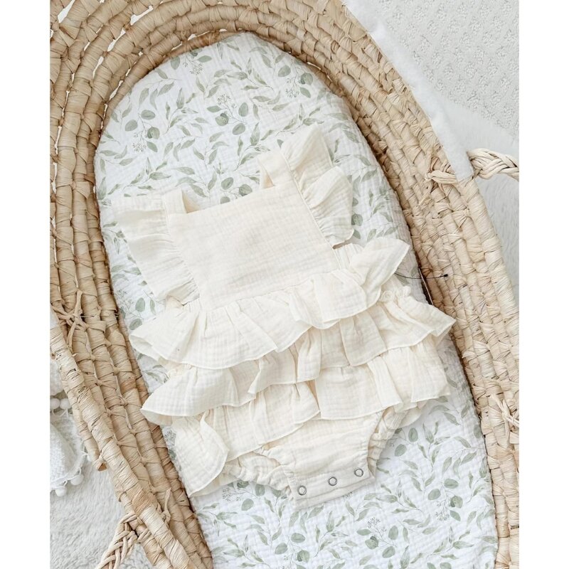 2 unids/set sábana ajustable para bebé sábanas transpirables y algodón para cochecito funda extraíble para bebés descanso