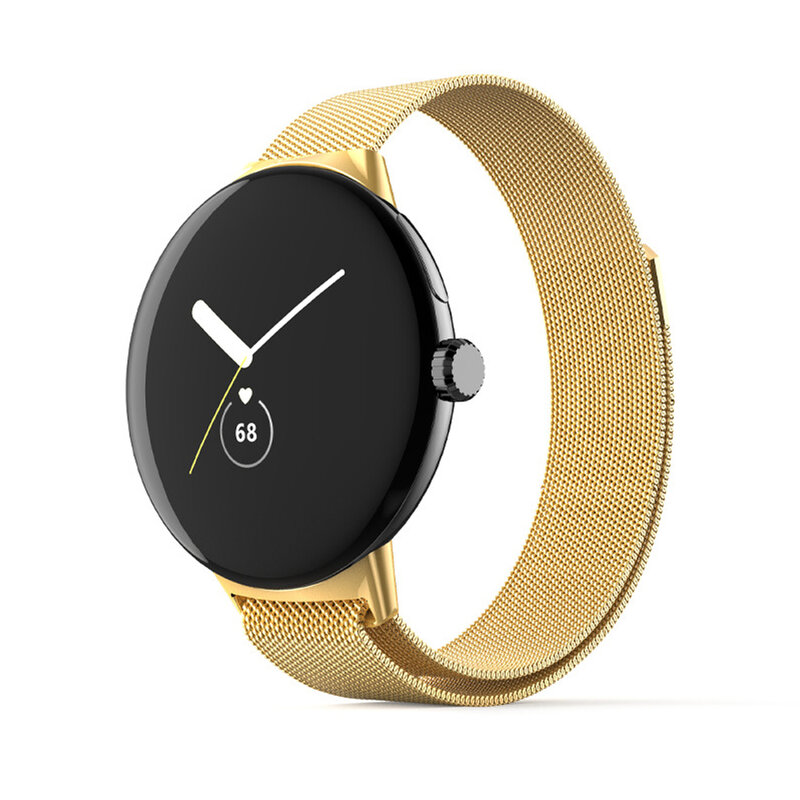 Pixel Watch Band Tali Magnetik untuk Google Pixel Watch Band Smartwatch Gelang Stainless Steel Watchband Accessorie