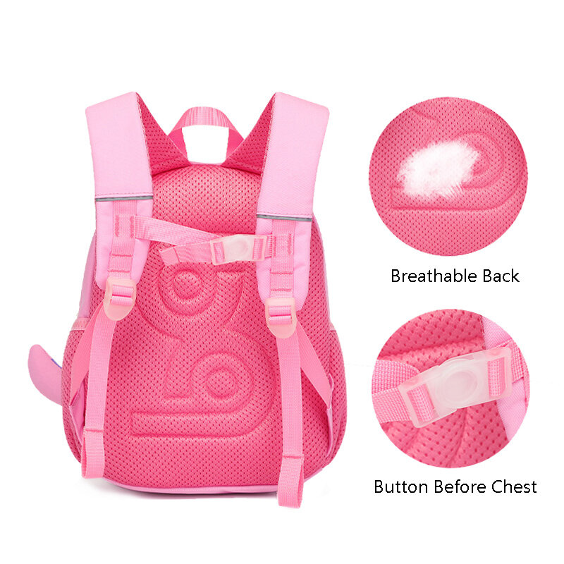 SUN EIGHT mochila escolar de nailon para niños, bolsa bonita para niños pequeños de 2 a 5 años