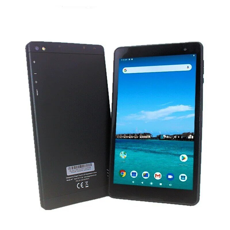 Android 9.0 tablet pc, 7 polegadas, 2gb de ram, 16gb rom, m7, rk3326, quad-core, tela 1024x600 ips, bateria 3000 mah, micro usb
