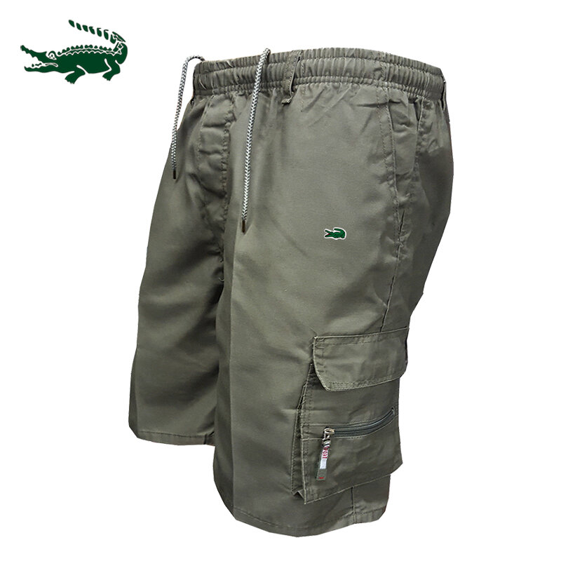 2023 Men's Spring Summer New cargo pants Outdoor Sports Running Multi Pocket Zipper Pants
