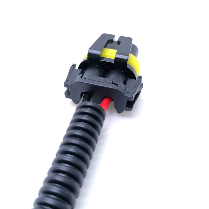 1 para H11 męski do HB3 9005 HB4 9006 żeńskie złącze wtykowe kable w wiązce reflektor samochodowy kabel Adapter gniazdo elektryczne mgły