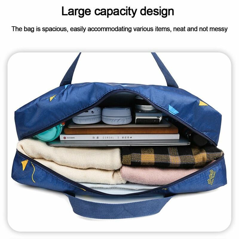 Unisex Foldable Travel Boarding Storage Bag, Mochila de Viagem de Grande Capacidade, Leve Bagagem Portátil, Unisex, Weekend