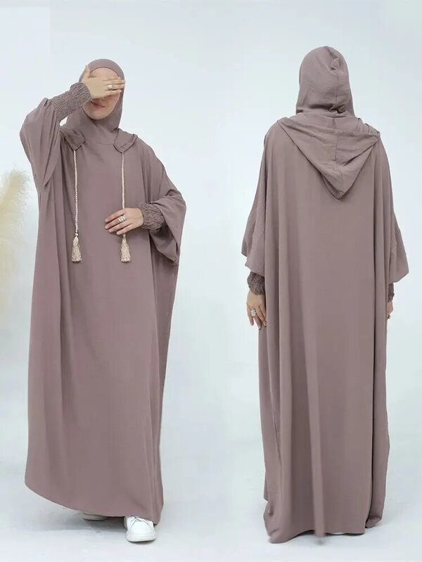 Рамадан Niqab Khimar Абая для мусульман, Дубай Турция ислам молитвенная одежда африканские платья для женщин платье кафтан халат женский Musulmane