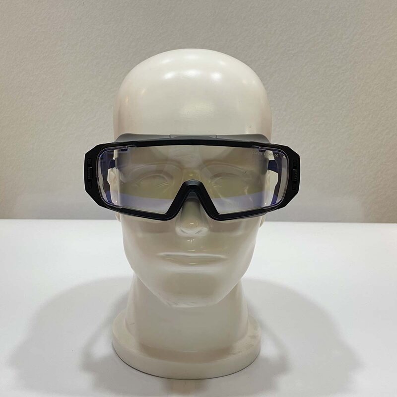 1 buah kacamata pelindung Laser CE OD6 + CO2 10600nm kacamata tanda Laser kaki dapat dilepas