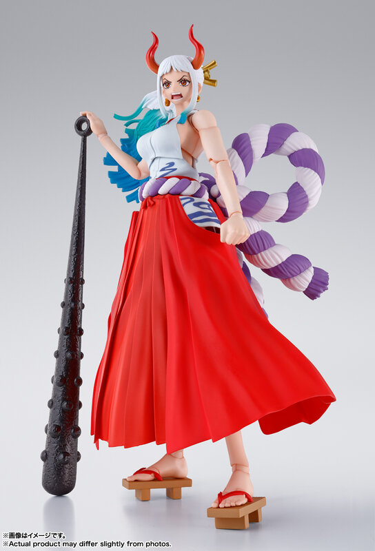 Figura de acción de One Piece S.H.Figuarts YAMATO Bandai de PVC para niños, juguete de coleccionista, modelo de regalo, Original, en Stock