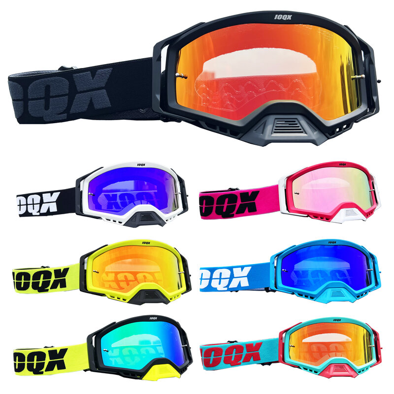 Ioqx neue mtb Motorrad brille Motocross Renn brille Brille Mann Brille Motorrad Brille Motocross Brille Brille Radfahren