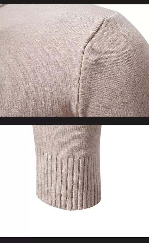 Suéteres suaves cómodos y gruesos para hombre, Jersey informal, suéteres cálidos, Tops de punto, moda