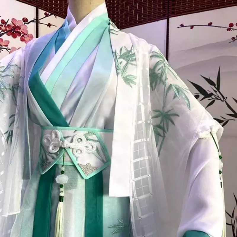 Abito tradizionale cinese Hanfu Large Size 5XL donna e uomo personalizzato Oversize carnevale maschile Chi Rong Wind Master Costume Cosplay