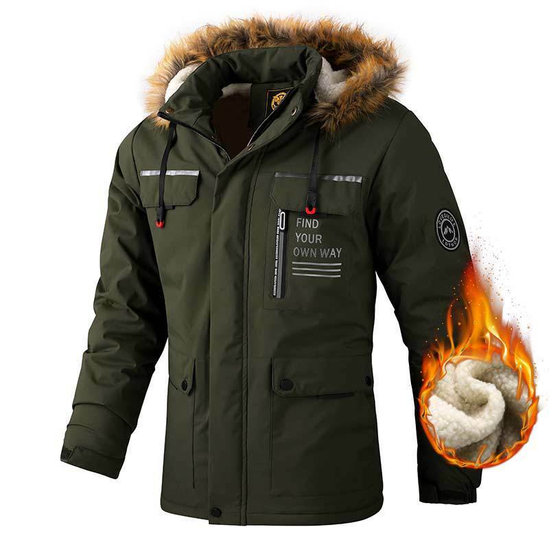 Jaqueta casual com capuz masculino, casacos de inverno masculinos, impermeável, à prova de vento, fino, boa qualidade, novo