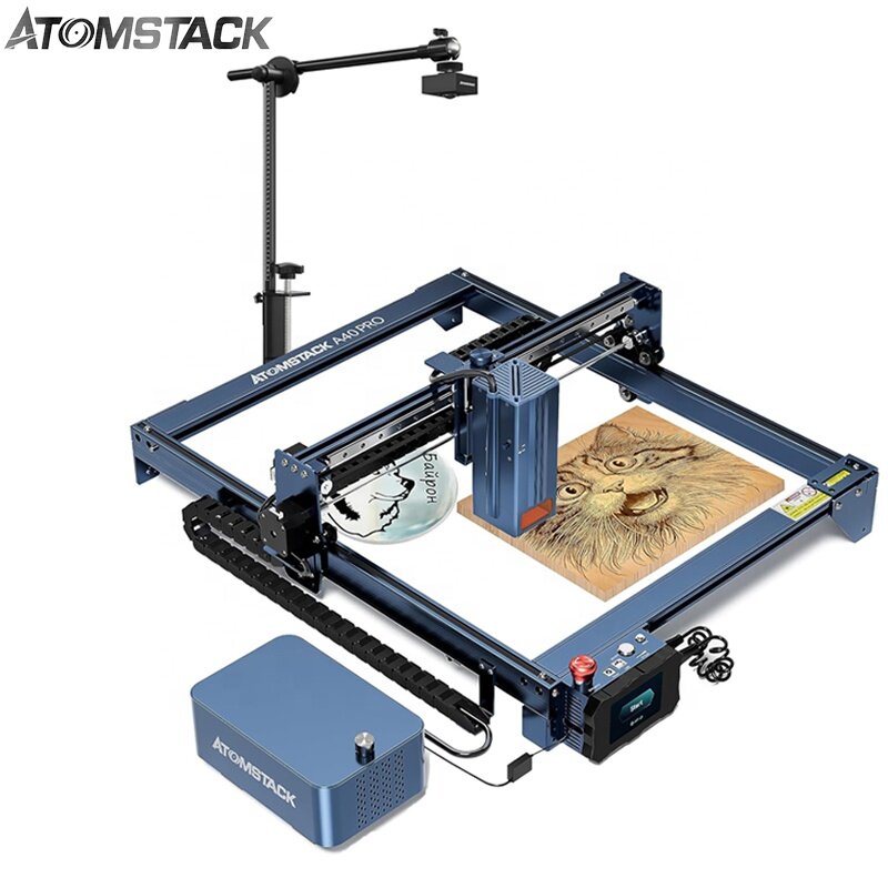 Atomstack A40 S40 X40 Pro 210W Fully Automatic Laser Wifi Controlled Wood Acrylic Stainless Steel Metal Laser Marking Machine