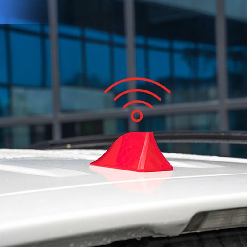 Ner-antena Universal de aleta de tiburón para techo Exterior de coche, señal protectora aérea, estilo de coche