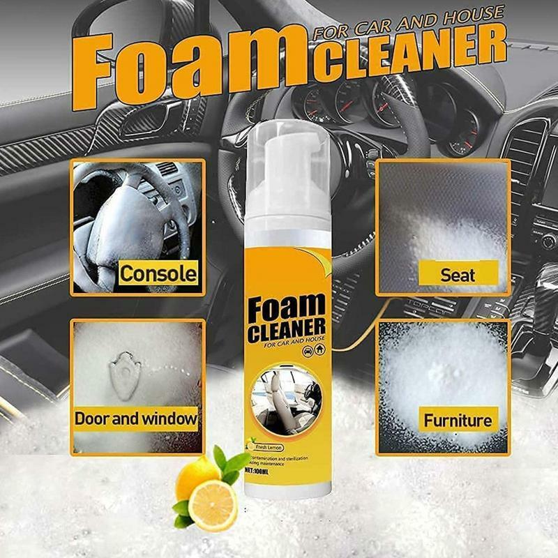 Auto Cleaner Foam Multipurpose Geen Spoelen Wasstraat Interieur Stain Remover Deur Rem Onderdelen Cleaner All-Purpose Huishoudelijke Schoonmaakmiddelen