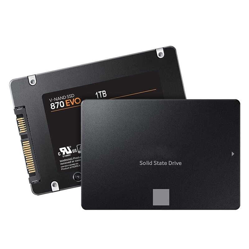 Disco duro externo EVO SATA III SSD de 870 ", interfaz de unidad interna de estado sólido, unidad de estado sólido externa de alta velocidad para PC, 2,5