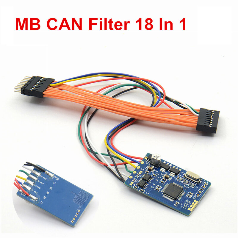 For MB 18 In 1 CAN Filter For Professional MB CAN Filter 18 in1 for Benz/forBMW Universal Emulator for Multiple Car Models
