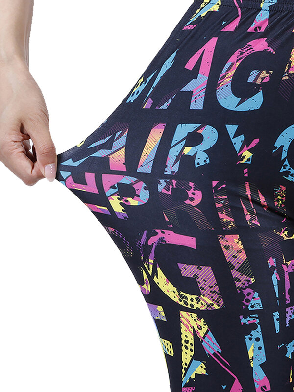 YSDNCHI-Leggings magras coloridas para mulheres, calças de fitness stretch, calças de elástico alto, moda quente, senhora