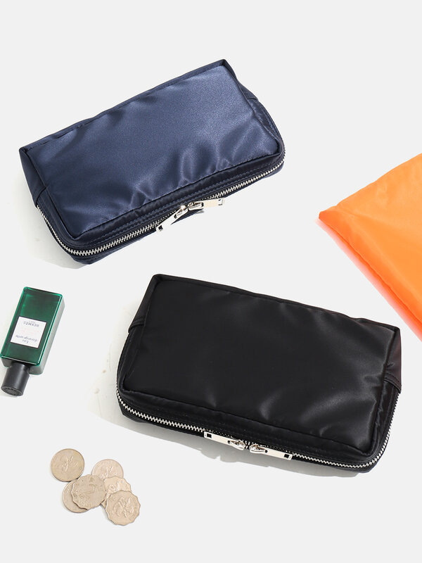 Waterproof Men Clutch Bag Nylon Cloth Men Long Wallet Casual Card Bag Outdoor Edc Pouch Durable Wallet Purse Men Handbags