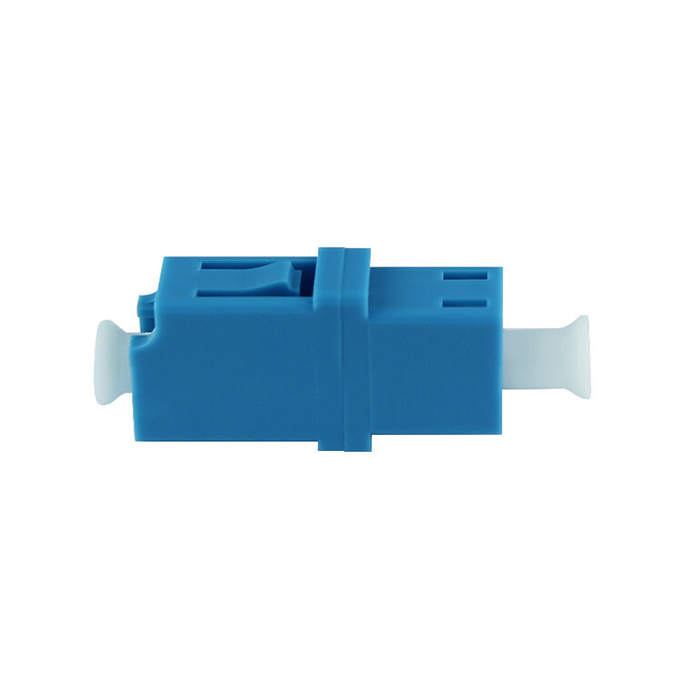 Simplex LC/UPC fibra óptica acoplador bunda fibra óptica adaptador fibra óptica flange conector pequena tomada quadrada