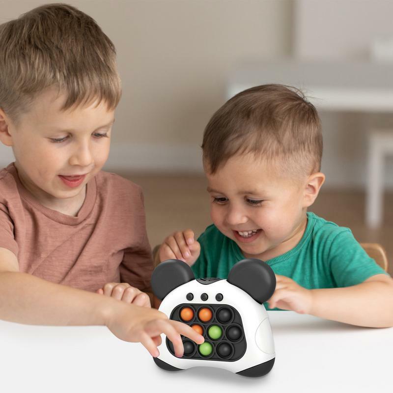 Push Bubble zabawka sensoryczna Multiplayer Pop zabawka spinner artoon zabawa Whac-A-Molee wyciskanie zabawki antystresowe Bubble Sensory Pop Fidget