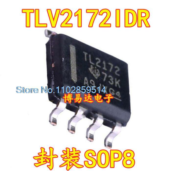 TLV2172IDR TL2172 SOP8 IC, 5 peças por lote