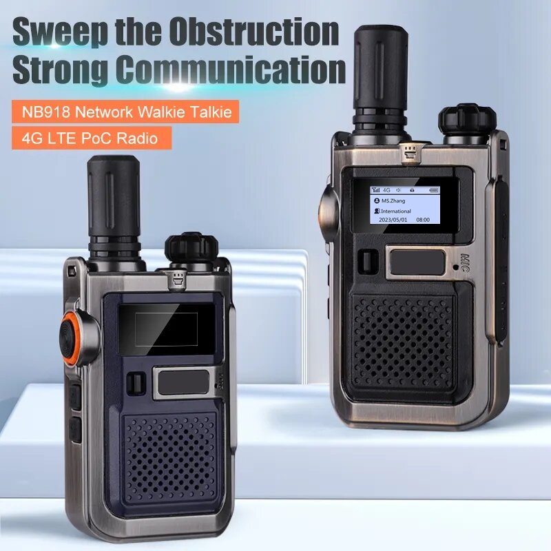 Globalna sieć publiczna 4G walkie-talkie małe przenośne przenośne komercyjne profesjonalne cywilne dwukierunkowe outdoor walkie-talkie