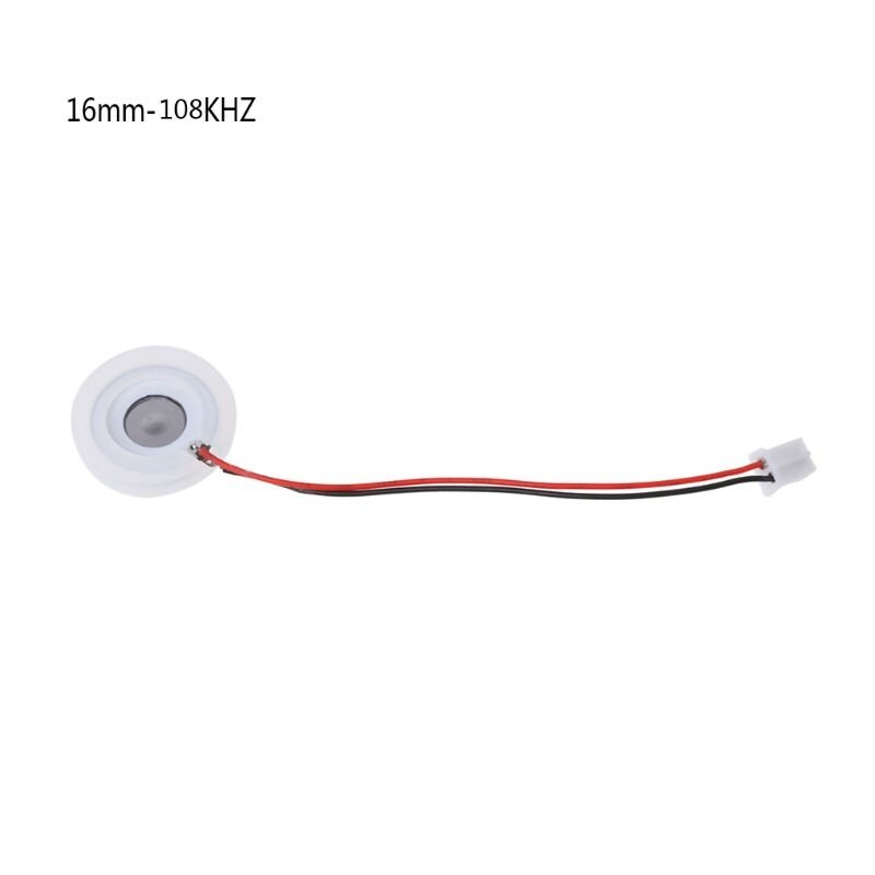 CPDD 1Pieces D16mm 108KHz Ultrasonic Maker Fogger Ceramics Discs Wire Sealing Ring Replacement