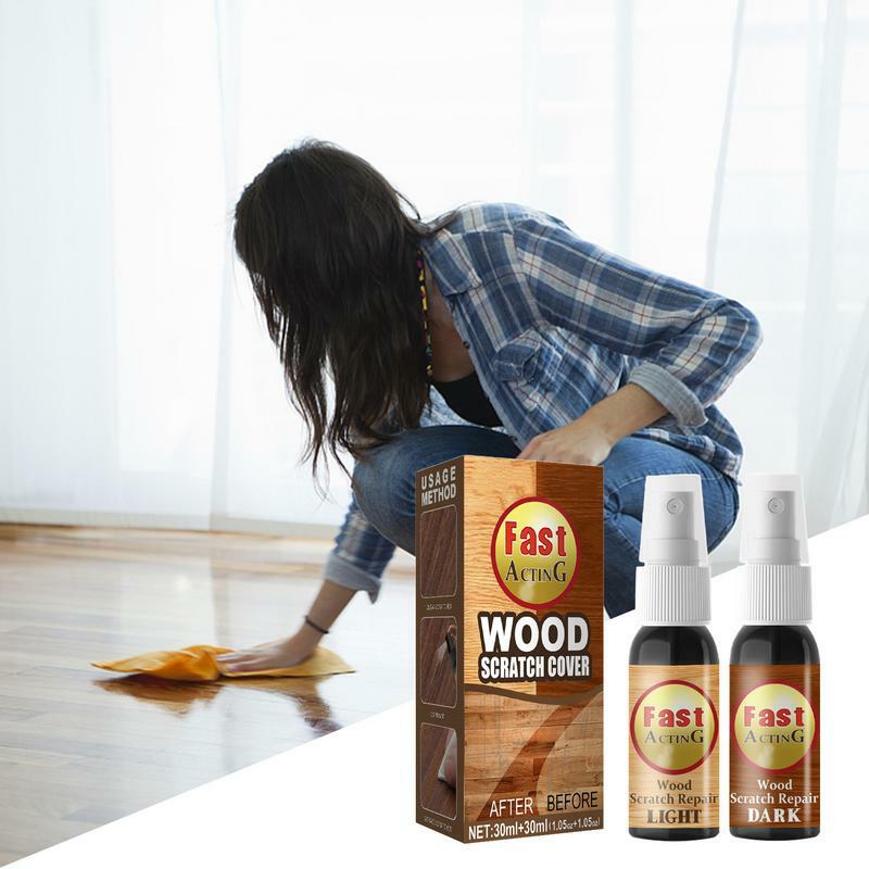 Holzboden kratzer entferner 2 Farben Kratzent ferner Pro Set für dunkles Holz zur Wiederherstellung und Reparatur von Holz möbeln und Bodenbelägen