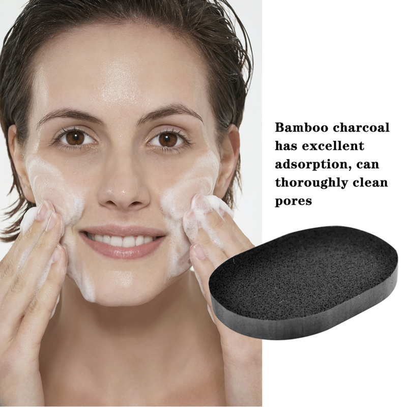 Спонж для очистки лица PVA, косметическая губка для очистки лица, портативная подкладка для мытья пор