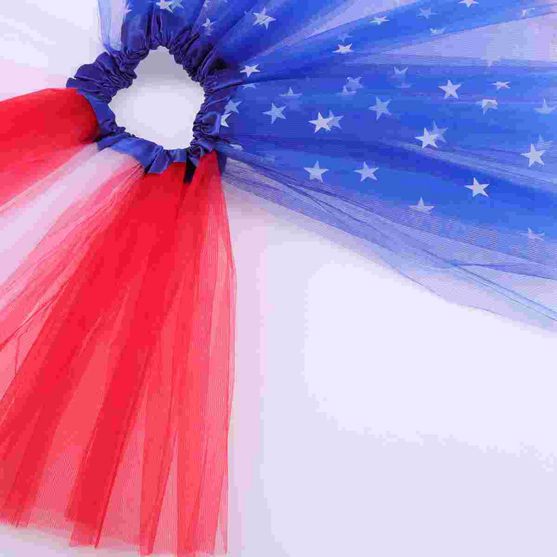 Юбка-пачка с американским флагом, 4 июля, патриотические юбки, вечерние платья на День Независимости, костюм на День памяти