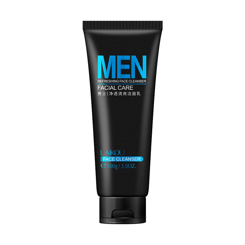 Limpiador facial para hombre, 100g, hidratante, productos para el cuidado de la piel