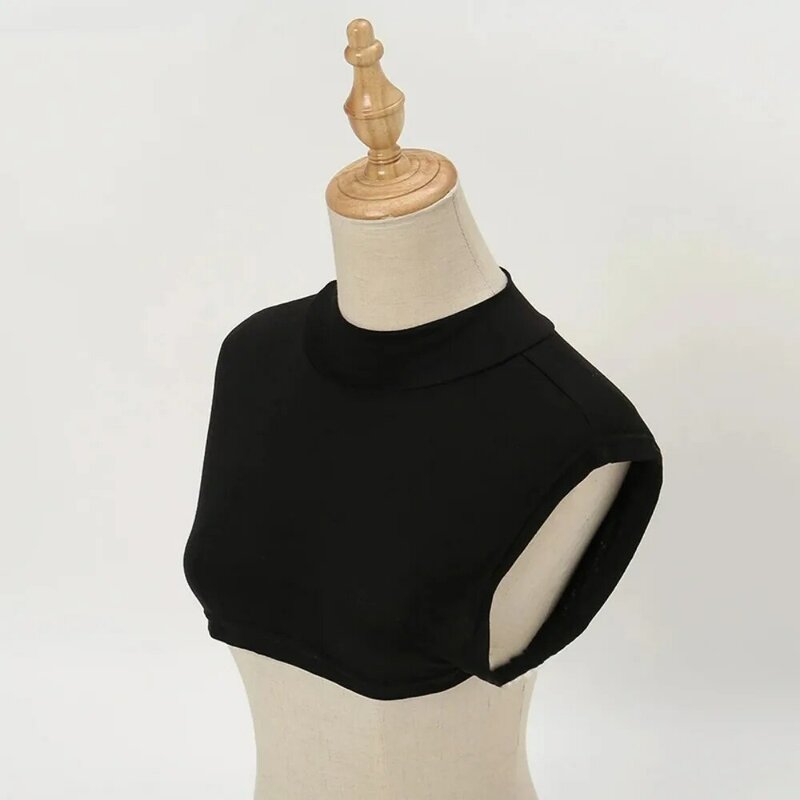 Comfortable Elastic Modal Detachable Collar New Women External Decoration Solid Color Turtleneck Fake Collar