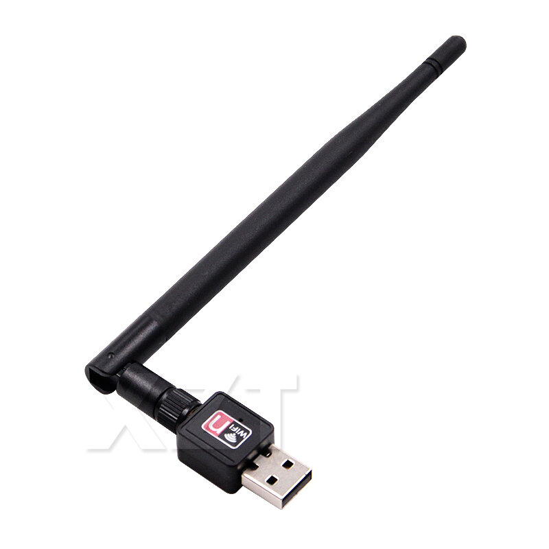 Adaptador WiFi de antena de 5dB, tarjeta de red inalámbrica Lan de 150Mbps, chip USB 7601 portátil para AHD DVR