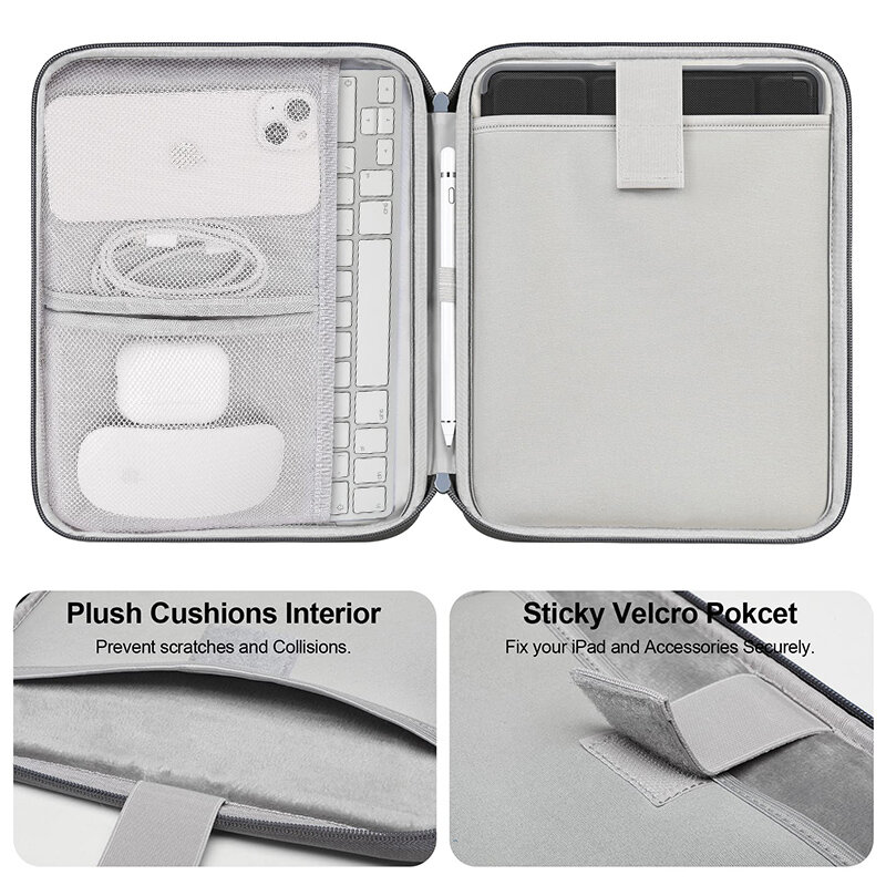 Tablet Bag For 2023 Sleeve Case For 10-13 Inch Tablet Sleeve Case Fits iPad Air 10.9 inch iPad Pro 11 M2 iPad 10th Inner Bag