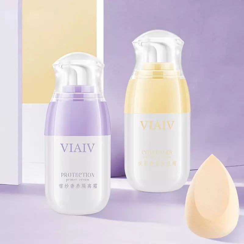 1Pc Natuurlijke Hydraterende Isolatie Make-Up Basis Concealer Crème Onzichtbare Porie Cosmetica Fleuren Make-Up Gezicht Schoonheid