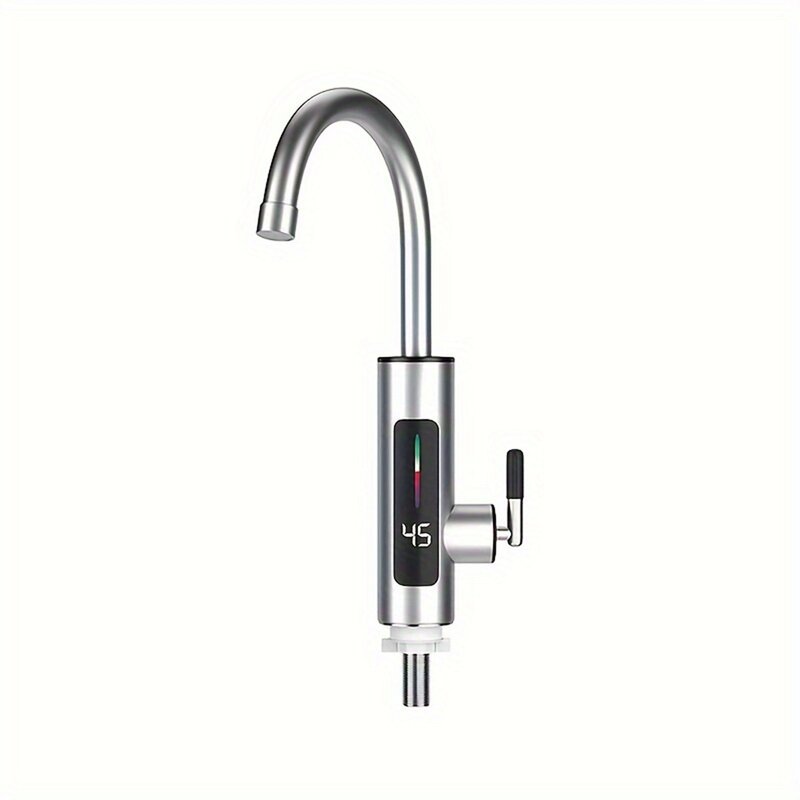 Grifo eléctrico de calefacción rápida para cocina y baño, pantalla Digital instantánea, RY-019