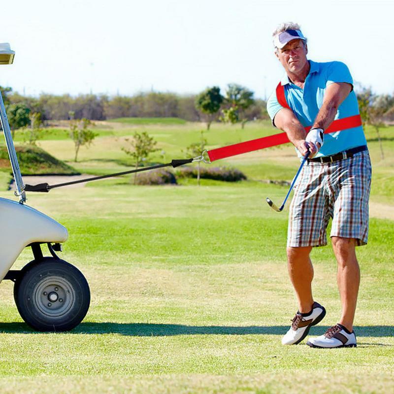 Golf Swing Training Belt Golf Posture Correction Practice Supplies Golf Swing Strap Training Belt Swing Correcting Strap Golf