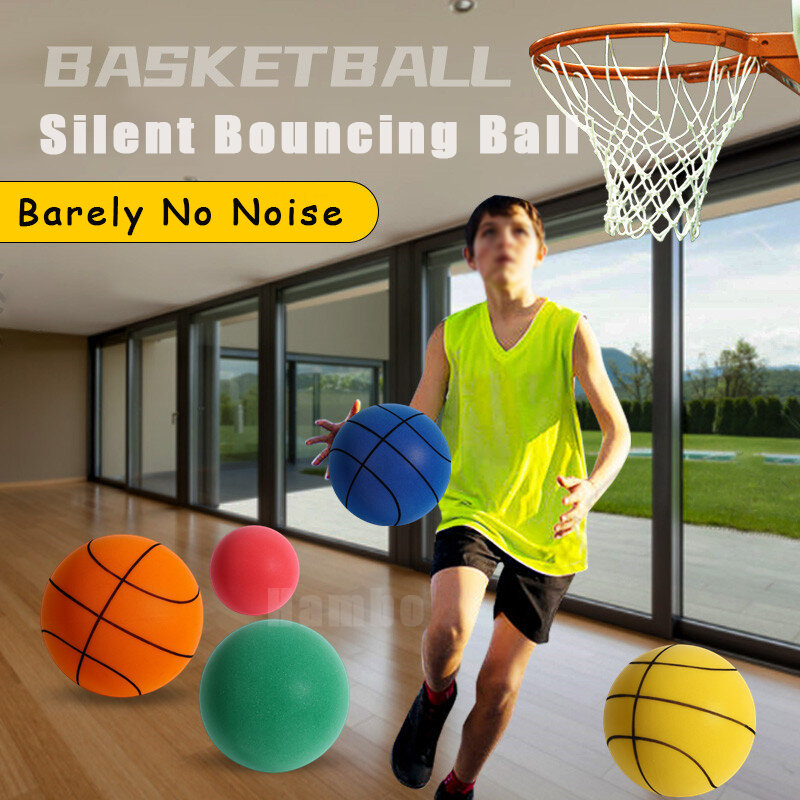 静かなバスケットボールサイズ7つの調整可能な静かなバスケットボールフォームバスケットボール24cmサッカースポーツおもちゃ